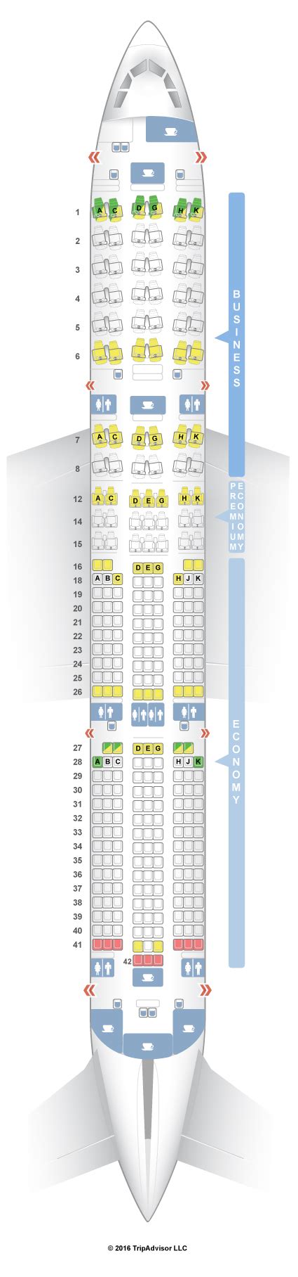 airbus a350-900 seat map|Seat map of Emirates Airbus A350.
